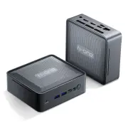 N-ONE NPC Air Mini PC AMD Ryzen 7 5800U Octa Cores 16GB DDR4 512GB NVME SSD Windows 11 Pro WIFI6 BT5.2 HD Mini Desktop C