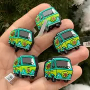 1 Piece Crocs Scooby Doo Van Jibbitz Charms