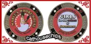 Mabel's Whore House Crystal NEVADA LEGAL BROTHEL CAT HOUSE Brass Coin