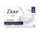 Dove Bar Soap Moisturizing Cream 4 Bars, Deep Moisture,