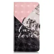 3D Painted Pattern Horizontal Flip Leather Case with Stand & Card Slot & Wallet for Galaxy S10e(Black)