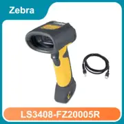 Zebra Symbol LS3408-FZ20005R 1D Corded Handheld Barcode Scanner with USB Cable