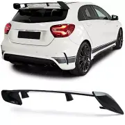 For Mercedes a Class W176 Since 2012- Roof Spoiler Rear Spoiler Black Gloss