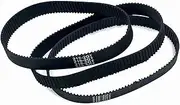 Drive Belts 2GT Closed Loop Rubber Timing Belt Length 200 202 220 240 244 250 Mm Width 6/10/15mm 3D G2M Synchronous Belt GT2 Drive Toothed Belt(202mm-2GT-(101Teeth),15mm)