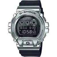 在飛比找PChome24h購物優惠-CASIO G-SHOCK 25周年紀念款街頭嘻哈計時錶/銀