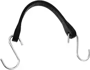 GARVALON Heavy Duty Rubber Tarp Strap with Hooks Cargo Fixing Tie Down Cord for Luggage Trucks Rvs Durable Elastic for Secure Fastening Multi Purpose Use Home Garden Workshops