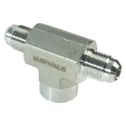 Threaded Adapting Tee | MJIC 3/8 inch x FNPT 3/8 x MJIC 3/8 - SS316 (3 Pack)