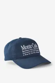 [Cotton On Men] Cotton On Men - 5 Panel Hat - True navy/monte carlo OS TRUE NAVY/MONTE CARLO