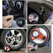 12V Portable Air Compressor Wheel 260psi Tyre Inflator Pump Tire inflation pump