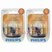 2 pc Philips Tail Light Bulbs for Cadillac DeVille Eldorado Series 60 nt
