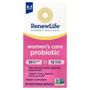Renew Life, Women's Care Probiotic, 50 Billion CFU, 60 Vegetarian Capsules