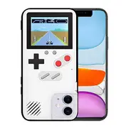 Phone Cases Covers Mobile For Iphone Retro 3D Game Design Style With 36 Mini Games Colour Screen Video Protective 6.1 Inches 11 White Cases Covers & S
