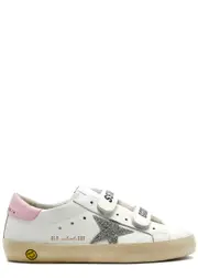 Golden Goose Kids Old School Leather Sneakers (IT28-IT31) - White - 28 (IT28/ UK10 Kids) 28 (IT28/ UK10 KIDS)