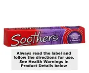 Nestle Soothers Blackcurrant Stick 10 Lozenges