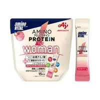 在飛比找比比昂日本好物商城優惠-味之素 AminoVital 女性 胺基酸 乳清蛋白 草莓味