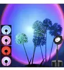 Rainbow Sunset Lamp Projector Multicolor Night Light Photo Background Lighting