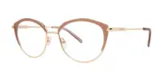 Vera Wang V715 Blush Pearl Women’s Glasses Brown Size 53 - Private Health Rebate - Blue Light Block Available