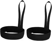 [ａ aternee] 2X Sport Glove Strap Elastic Ski Glove Wrist Strap Portable Hanging Nylon Elastic Wrist Leash for Sports Skiing Accessories