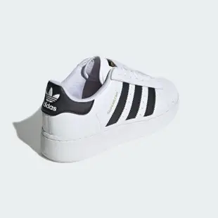 【adidas 愛迪達】Superstar XLG 男女 休閒鞋 經典 復古 三葉草 貝殼頭 金標 穿搭 白黑(IF9995)