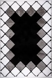 Rio Loop X012 Grey Modern Area Rug