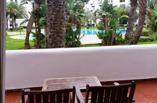 阿加迪爾精彩海景 2 居公寓酒店 - 附游泳池及設備完善花園 - 離海灘 100 米