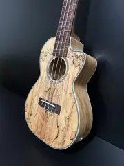Maui Ukulele Co. Spalted Maple Concert with Pick up