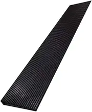 1.7" High Threshold Ramp Load Capacity 2000 lbs, 35.4 Inch Wide Natural Rubber Ramp for Wheelchairs, Non-Slip Solid Rubber Threshold Ramp for Entrys(90 * 20 * 4cm)