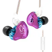 KZ ZST Wired Earphone Hybrid Technology In-ear Sport Bass Noise Cancelling Headset -with Mic Colorful