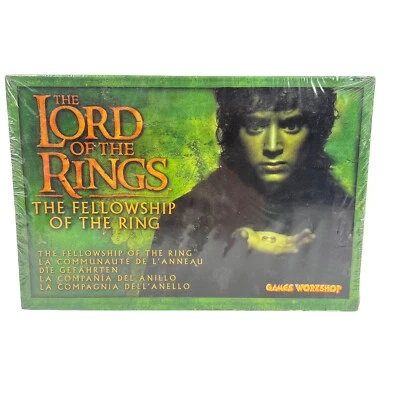 Lord of the Rings The Fellowship of The Ring Metal Games Workshop LOTR Vintage