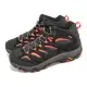 Merrell 戶外鞋 Moab 3 Mid GTX 男鞋 黑 橙 防水 登山鞋 郊山 黃金大底 ML037033