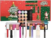 Advent Calendar 2024 - Countdown to Christmas Calendar Cosmetic Set, Dress up Christmas Advent Calendar | 12 Individually Boxed Makeup & Cosmetic, Beauty Set Advent Calendar for Teens Adults