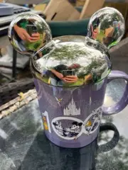 New Disney Parks Mickey Mouse and Friends Disney 100 Mug with Metal Lid