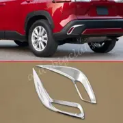 For Toyota Corolla Cross 2022-2023 Chrome Rear Fog Light Cover Trims Accessories