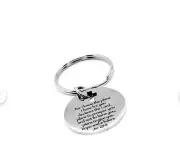 God Knows The Plans He Has For You Charm Keychain, Jeremiah 29 11