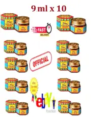 Tiger Balm Red 9ml x10 | Exp 01/2027 | Natural Pain Relief & Muscle Rub FREE SHI