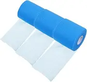 Sports Protective Wraps Rolls Pre-Taped Bandage for Wrist Ankle and Knee Racket Damping Tape Cm x m Blue Sturdy and Flexible