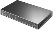 Omada 8-Port Gigabit Smart Switch with 4-Port PoE+, 62 W PoE Budget, SDN, Centralised Management, Robust Security Strategies, L2+ QoS, APP Control, Metal Casing, By TP-Link, 5-Year Warranty(SG2008P)
