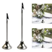 Table Number Clip Holder Place Card Holder Picture Clip Display Card Stand Menu