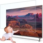 [JQZWXX] Anti Blue Light Screen Protector for 32-65 Inches TV Filter Out Blue Light Anti-Glare, Blocks 96% UV Blue Light Protection for TCL/Samsung/Toshiba/Sony/LG/Hisense / 55in1221x689mm