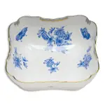 Herend Square Porcelain Fruit Dish