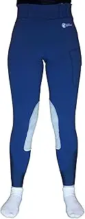 [Freerein] Ladies Horse Riding Super Fit Tights Breeches | Breathable, Flexible & Robust for Riders