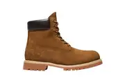 Timberland Mens 6-Inch Premium Dark Wheat Nubuck Waterproof Boots