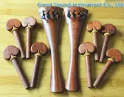 2 sets 4/4 Cello parts,nice Rosewood parts ( tailpiece & pegs )