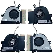 Laptop CPU GPU Fan for ASUS TUF Dash F15 FX516 FX516P FX516PE FX516PR FX516PC FX516PM Air RTX3070 13NR0760P01011 13NR0760P02011(CPU GPU)
