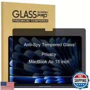 KEANBOLL Privacy Tempered Glass Screen Protector Designed for MacBook Air 15