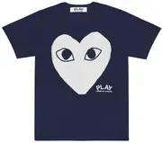 [COMME des GARCONS PLAY] 層壓白心女式
