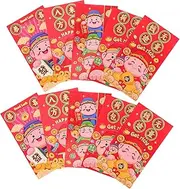 KICHOUSE 30pcs 2025 Chinese Year Paper Envelopes Snakethemed Spring Festival Red Packet Year Supply for