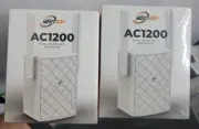 2xWiFi Range Extender Repeater Wireless Amplifier Router Signal Booster 1200Mbp
