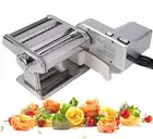 Electric Pasta Maker Machine with Motor Set Stainless Steel Pasta Roller Machine