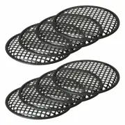 10 Inch Sub Woofer Metal Waffle Grills - Universal Speaker Cover Guard 4 Pairs